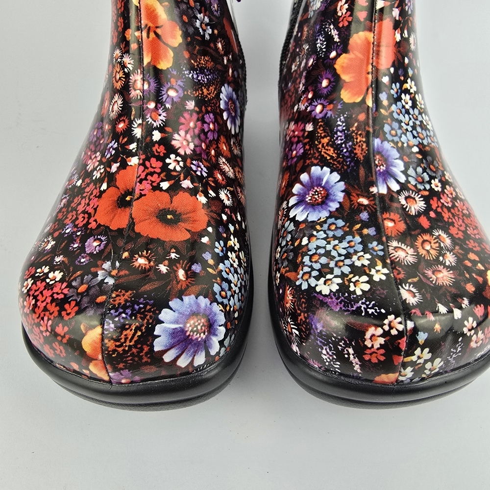 Alegria Floral Rain Boots Size 37 RAI - Picture 5 of 16